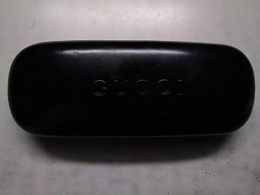 ukrasne kese: Futrola za naocare Gucci 16x6 cm. koza, tvrda,malo ostecena-ogrebana — 1