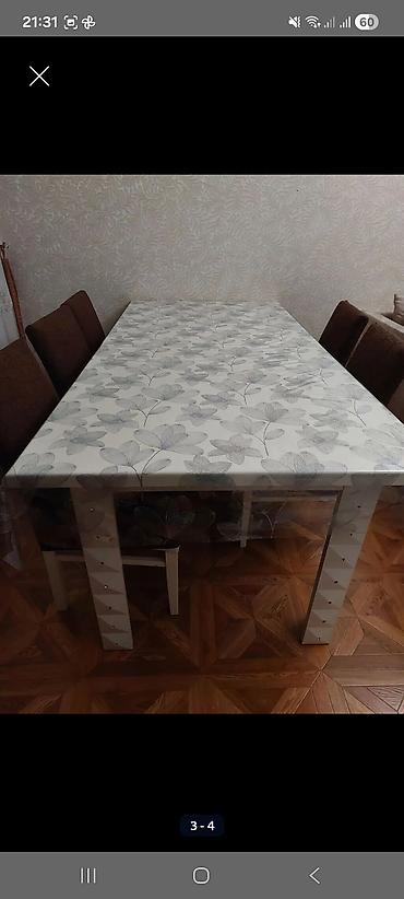 пастельное белье: 1 ədəd böyük masa yaxşi veziyyetdedi hele açilmamiş beledir açilanda — 1