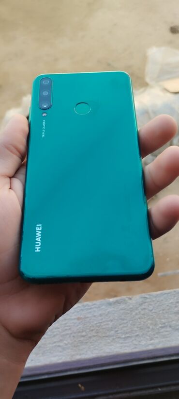 islenmis telefon aliram: Huawei Y6p, 64 GB, rəng - Göy