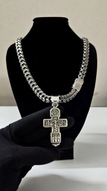 Серебряные цепочки: Серебряный браслет "Двойной Бисмарк" Вес 126 грамм — 19