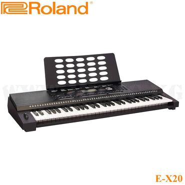 барабан гигант: Синтезатор Roland E-X20 Высококачественные звуки фортепиано E-X20