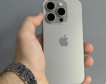 apl: IPhone 15 Pro, Новый, 256 ГБ, Natural Titanium, 82 % — 1
