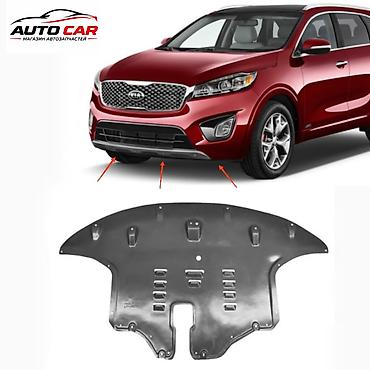 splash: Защита бампера двигателя Kia Sorento UM / Киа Соренто 2016–2019 В — 1