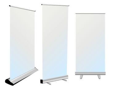 Biznes üçün program təminatı: Roll-up banner stendi-2 ədəd 100azn. - Tip: Portativ roll-up/banner