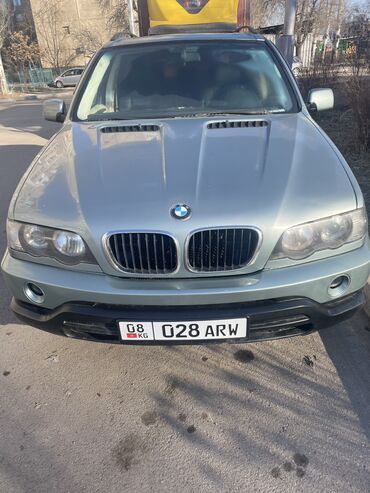 BMW: BMW X5: 2002 г., 3 л, Типтроник, Бензин, Кроссовер