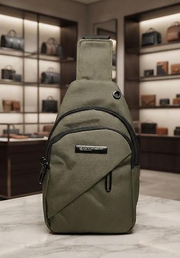 Çantalar: Kişi/kadın üçün şəhər tipli çiyin çantası (crossbody/sling) yeni xayış — 1