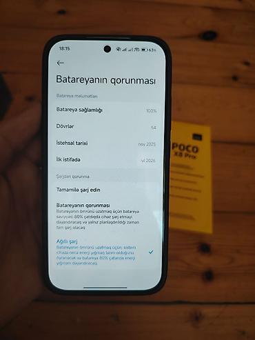 komputer ucun ekran sekilleri yukle: Poco X8 Pro, 512 GB, rəng - Yaşıl, Sensor — 6