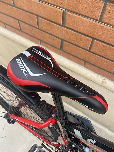 Velosipedlər: BMX GTR dağ velosipedi - Rəng: qara/qırmızı dizayn, BMx GTR loqosu - — 4