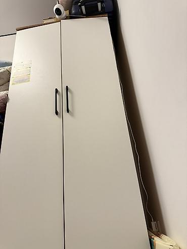 Продаётся двухдверный шкаф для одежды 🤍 Состояние идеальное, купили