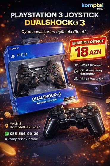 airpods 3: PLAYSTATION 3 üçün DUALSHOCK 3 simsiz oyun joysticki - Rəsmi — 1