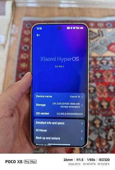 poco 5pro: Xiaomi, 15, Б/у, 256 ГБ, цвет - Белый — 2