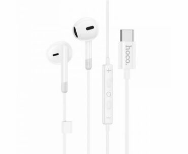 Наушники: Проводные наушники Hoco M109 Type-C 1. Материал: Эмалированная — 8
