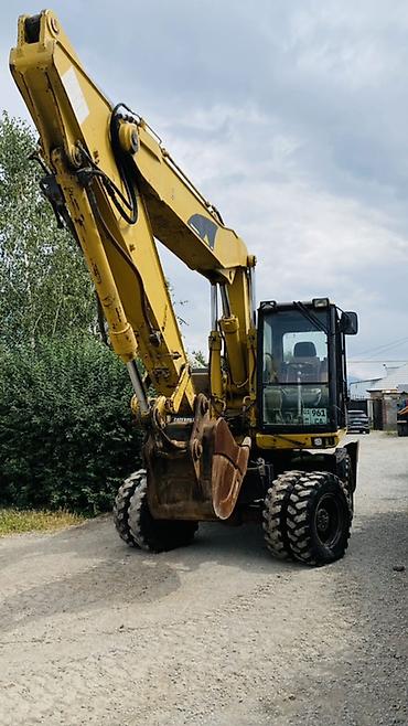 гусиничный экскаватор: Экскаватор, Caterpillar, Колесный — 2