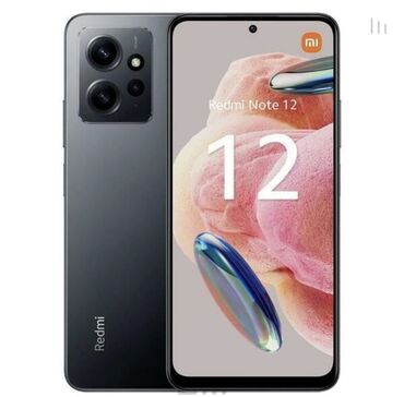 ящики для телефона: Redmi, Redmi Note 12, түсү - Боз
