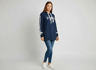 t shirty icono: Bluza z kapturem damska, rozmiar M