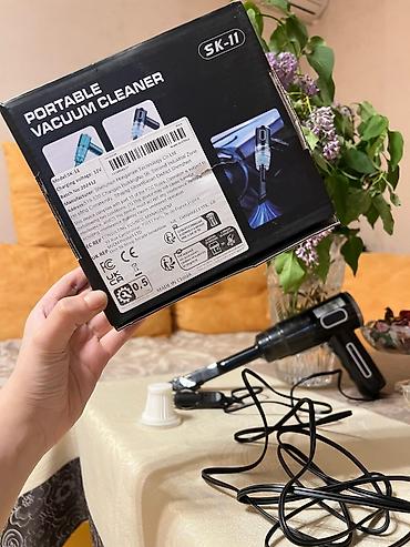 Avtoelektronika: SK-11 Portable Vacuum Cleaner – avtomobil və ev üçün kompakт tozsoran — 2