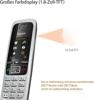 Fiksni telefoni: *** AKCIJA *** #2235 Kvalitetna bežična dodatna slušalica Gigaset — 2