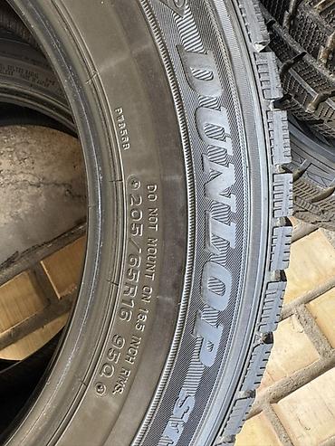 Шины: Комплект 215/65/16. 205/65/16
Состояние ото жакшы 
DUNLOP липучка — 3
