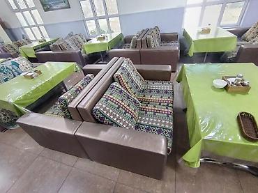 Прямые диваны: Продается б/у двухместные диваны — 9