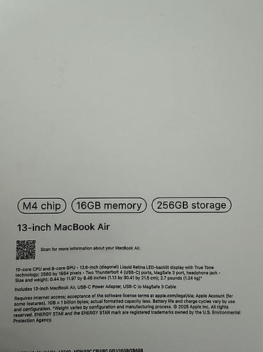 макбук м1 2020: MacBook Air M4 2025 16/256 Состояние нового Акб 100% Всего 10 циклов — 3