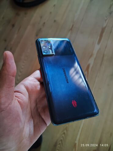 pubg mobil barter: ZTE Nubia Red Magic 6r, 128 GB, rəng - Mavi, İki sim kartlı