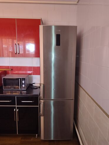 алюминий холодильник: Муздаткыч Beko, Колдонулган, Эки камералуу, 60 * 186 * 65