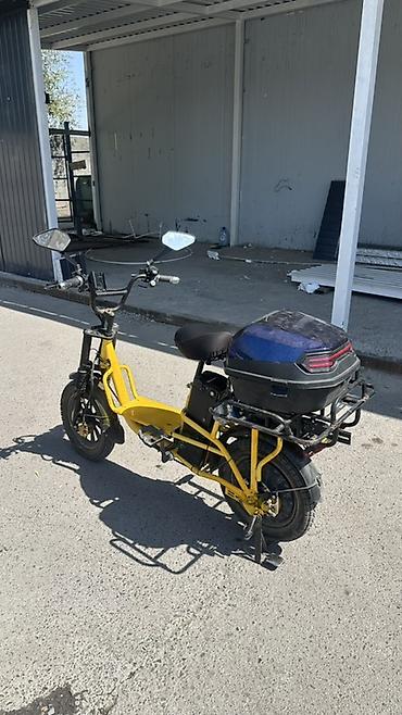 mini ev: Электроскутер/электровелосипед городского типа 60km запас ход 🔋 шины — 2
