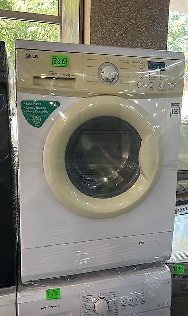 Paltaryuyan maşın LG, 5 kq, İşlənmiş, Avtomat, Qurutmasız, Kredit yoxdur