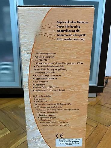 Ostali aparati za negu lica: Efbe-Schott inhalator/sauna za lice – model HFS 821 (Made in Germany) — 11