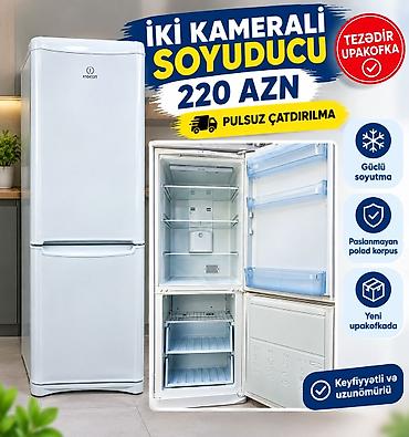 Soyuducular: İki kameralı soyuducu və paltaryuyan maşın Soyuducu (Indesit): - İki — 2