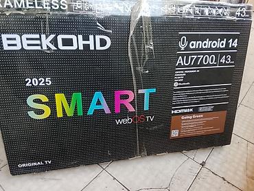 телевизор beko hd: Смарт-телевизор BEKOHD AU7700, 43" UHD Основные характеристики: - — 4