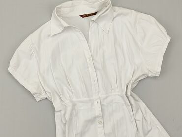 białe bluzki ażurowe: Blouse, XL (EU 42), condition - Good