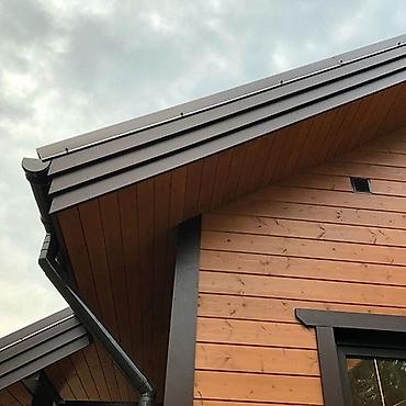 Кровля крыши: Крыша жабабыз бааржык турун профнастил жана металлочерепица сайдинг — 8