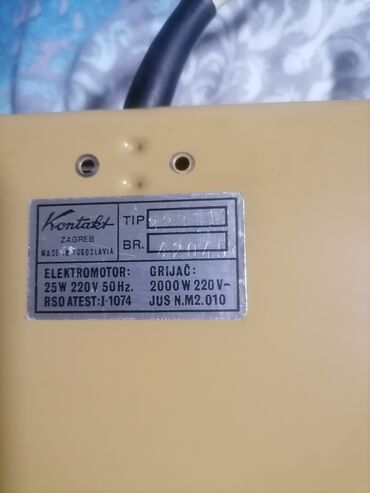 Kaloriferi: Grejalica KONTAKT ZAGREB ispravna, 2000 W
Lepo greje na lalafo.rs — 6 Kaloriferi: Grejalica KONTAKT ZAGREB ispravna, 2000 W
Lepo greje — 6