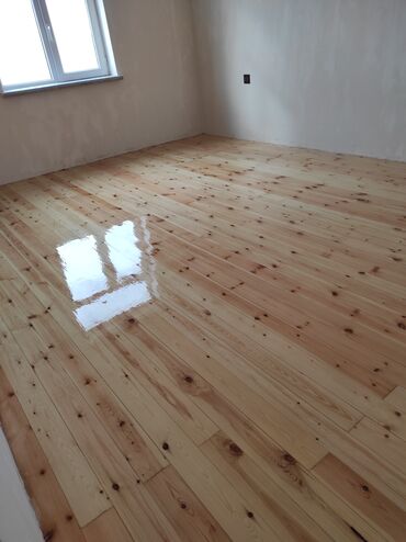 Döşəmə işləri: Pol parket cilalama — 16