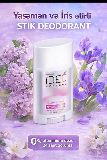 Faberlic iDEO Perfume stik dezodorant – yasəmən və iris ətirli. - 24 lalafo.az -da Faberlic iDEO Perfume stik dezodorant – yasəmən və iris ətirli. - 24