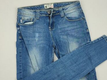 niebieska spódniczka: Jeans, Terranova, M (EU 38), condition - Good