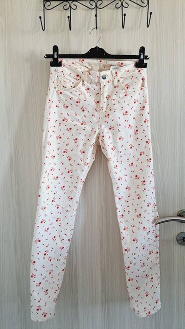 34 pantalone: M (EU 38), Visok struk, Ravne nogavice