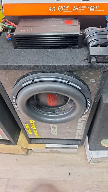 Сабвуферы для авто: Сабвуфер усилитель короб всборе Состав: - Сабвуфер Kenwood в — 11