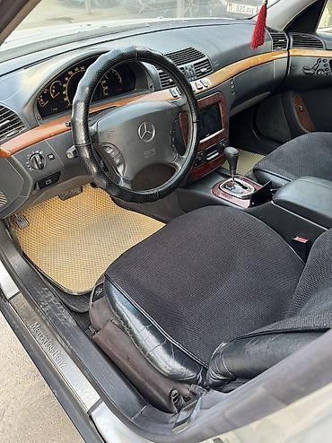 мер 220: Mercedes-Benz S-Class: 2001 г., 5 л, Автомат, Бензин, Седан — 9