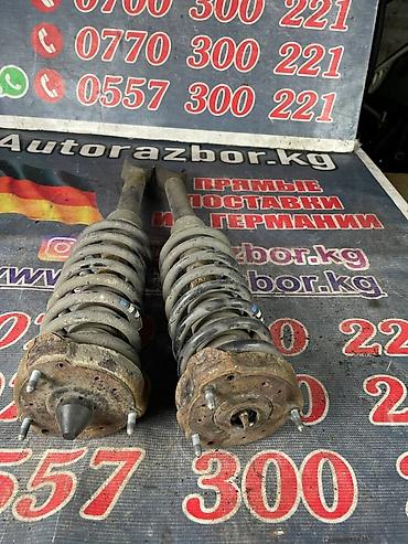 Амортизаторы, пневмобаллоны: Задний амортизатор, Задний пневмобаллон, Задняя пружина амортизатора Mercedes-Benz 2000 г., Б/у, Германия — 8