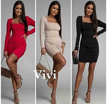 visece mindjuse: Haljina: 2100 dinara
Likra
Crna, bela, krem, crvena — 1