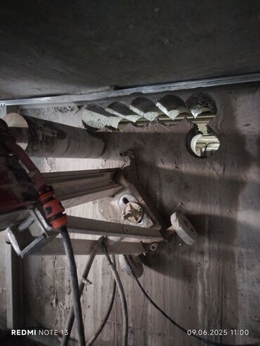 Beton işləri: Beton kəsmə beton deşmə xidməti Karot - HILTI DD 200 / 350 ilə 25 ° — 7