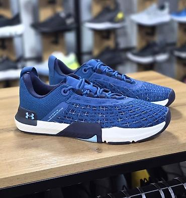 pull and: Мужские кроссовки, 40, 40.5, 41, Under Armour, Новый, цвет - Синий, Самовывоз, Платная доставка — 1