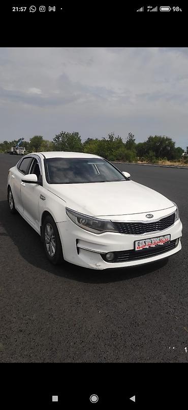 Kia K5: 2016 г., 2 л, Автомат, Газ, Седан