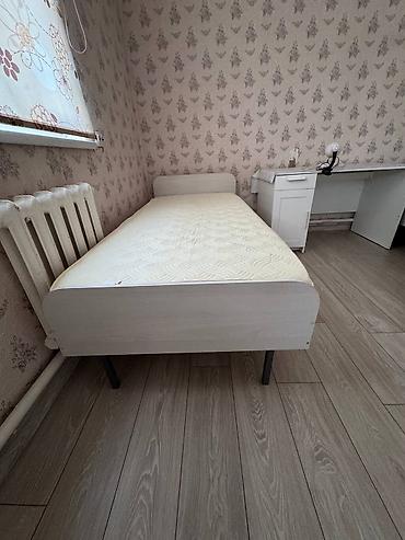 одинарный кровать: Односпальная кровать, Новый, С матрасом, длина - 205 см — 3