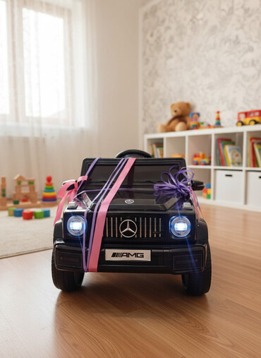 Uşaq üçün elektrik maşınları: Uşaq üçün elektrikli maşın – Mercedes-Benz G-Class (AMG dizayn) - — 1