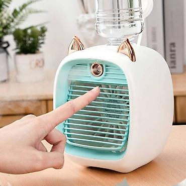 Mini prenosivi ventilatori: Prenosivi mini ventilator sa raspršivačem vode i mačijim ušima je — 4