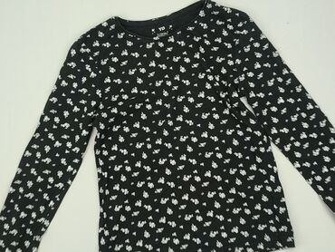 czarna bluzka z odkrytymi ramionami: Blouse, Young Dimension, 11 years, 140-146 cm, condition - Good