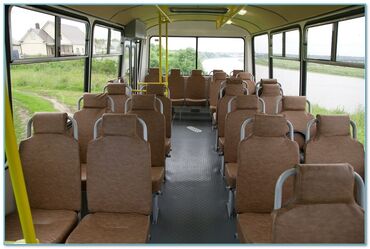 сиденья на гольф2: Автобусное сиденье, ПАЗ 2007 г., Б/у, Оригинал